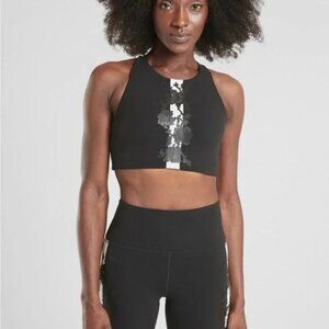 Athleta Elation Bra in Powervita Rose Stripe